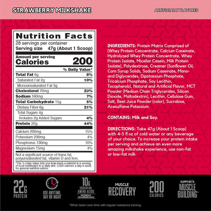 BSN SYNTHA-6 Proteína de suero en polvo, proteína de fresa en polvo...