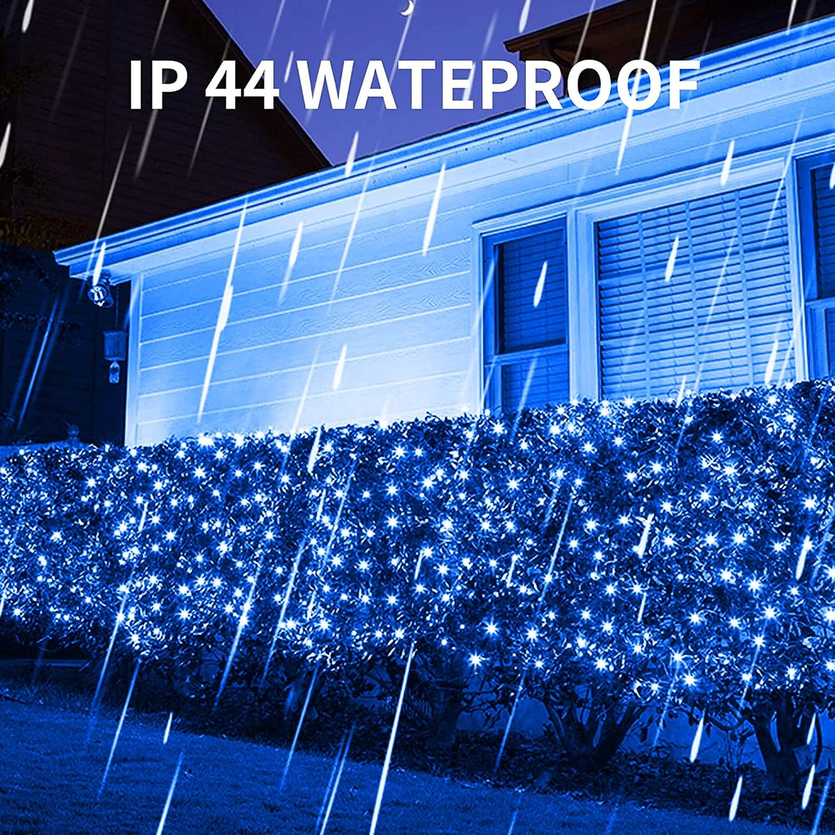Dazzle Bright - Luces de red de Navidad, 360 LED de 12 pies x 5 pie...