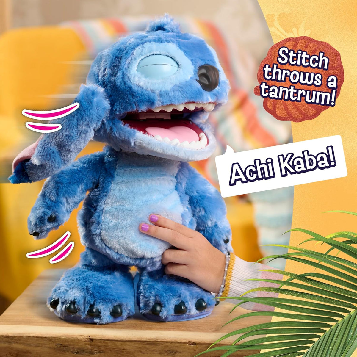 Disney Stitch Ultimate Stitch - Juguete de peluche interactivo de 1...