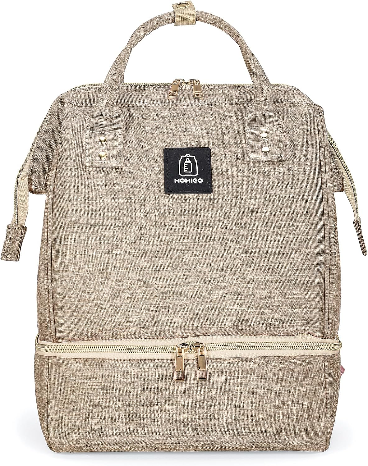 MOMIGO Mochila para extractor de leche \u2013 Doble capa para madre...