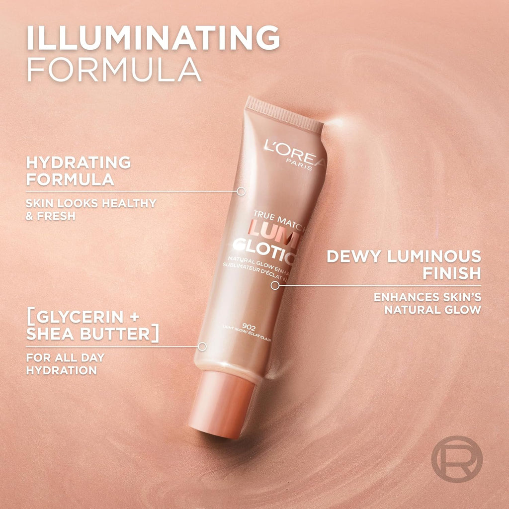 L'Oreal Paris Maquillaje True Match Lumi Glotion, Potenciador d...