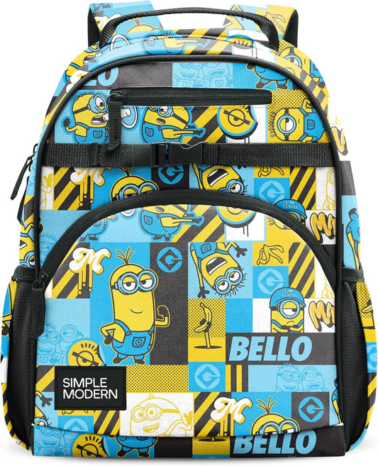 Simple Modern Mochila para niños y niñas escolares, Esbirros: Bello...