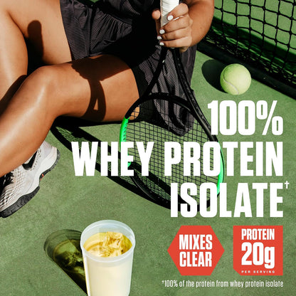 Dymatize Polvo de proteína transparente ISO100, 100% aislado de sue...