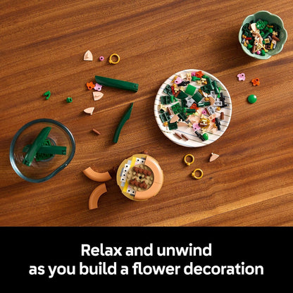 LEGO Botanicals - Juego de construcción de orquídeas pequeñas, arti...