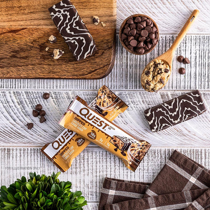 Quest Nutrition Quest - Barras de proteína de masa de galletas con...