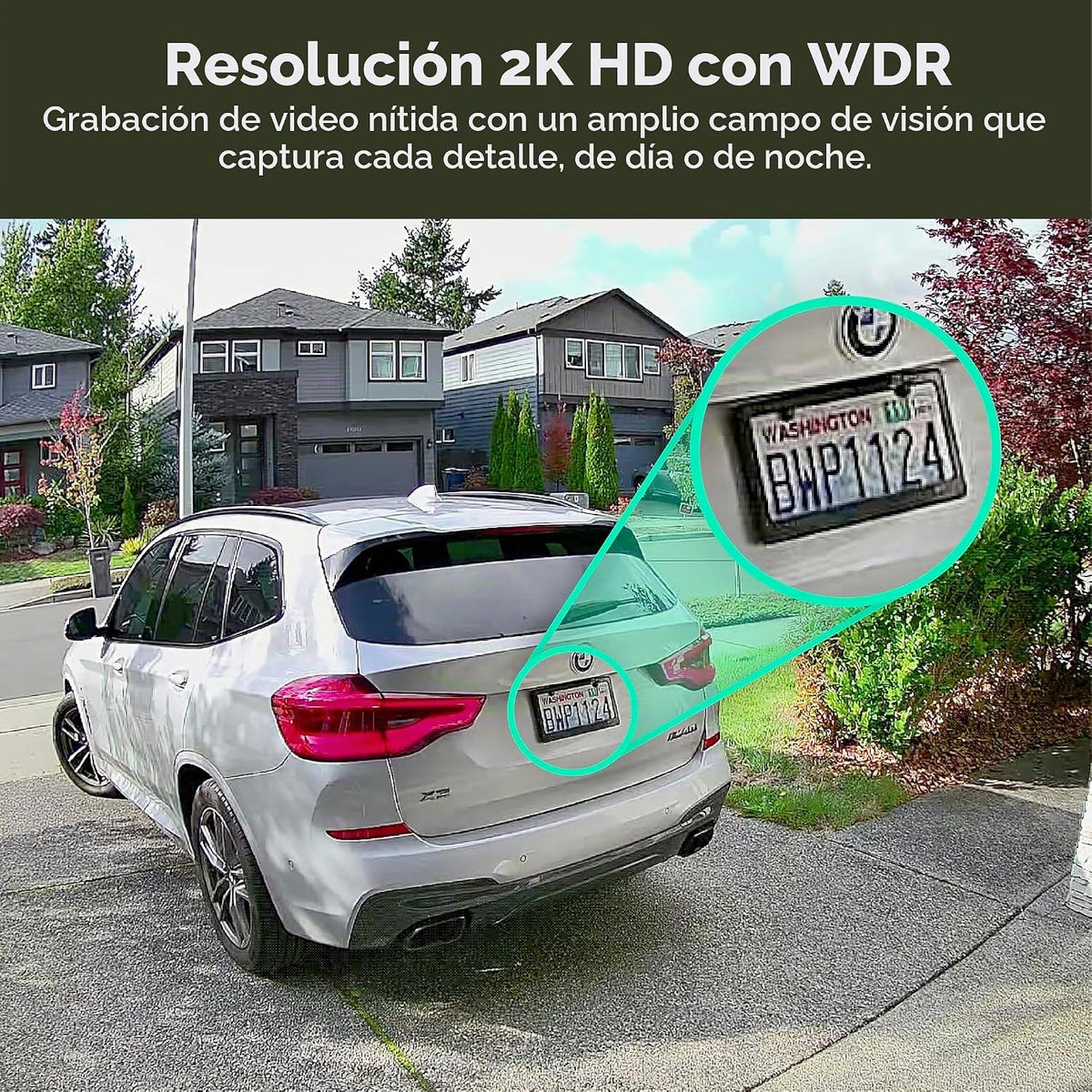 WYZE Cámara solar Pan, cámaras de seguridad 2K inalámbricas al aire...