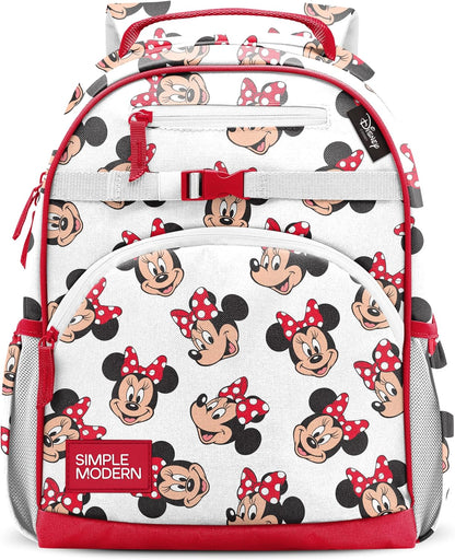 Simple Modern Disney Minnie Mouse - Mochila infantil para niñas y n...