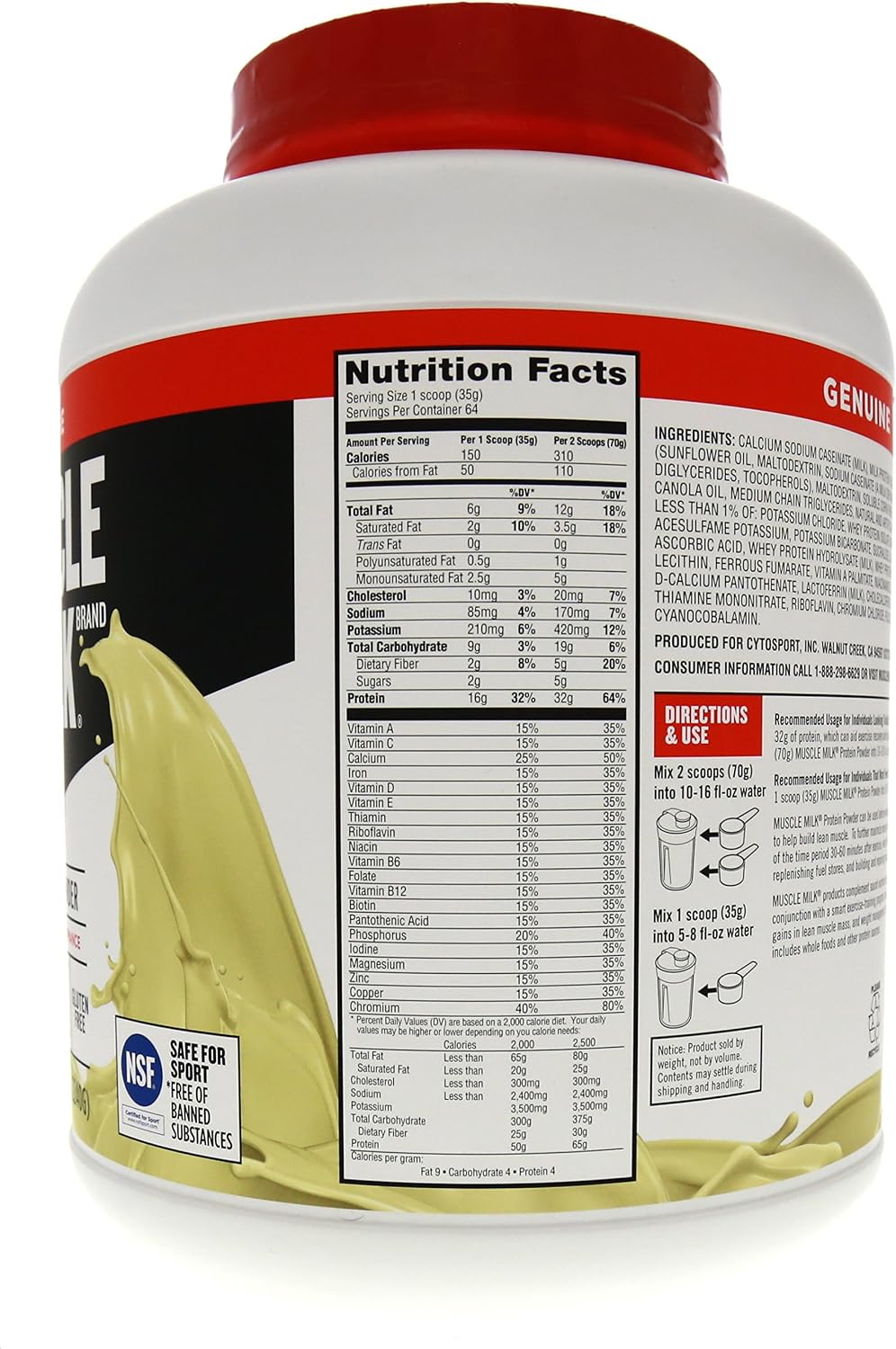 Cytosport leche para ganar masa muscular, 56950, 1, 1