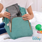 Kopi Baby Cambiador de pañales portátil con bolsillo para toallitas...