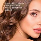 Conair Rizador de cerámica doble de 1 ¼ pulgadas con clip de garra,...
