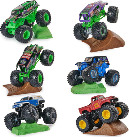 Monster Jam, Paquete de 8 camiones monstruo de Grave Digger del 40º...