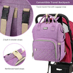 GAIVP Mochila para pañales, bolsas de pañales para bebés, niñas y n...