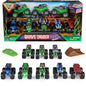Monster Jam, Paquete de 8 camiones monstruo de Grave Digger del 40º...