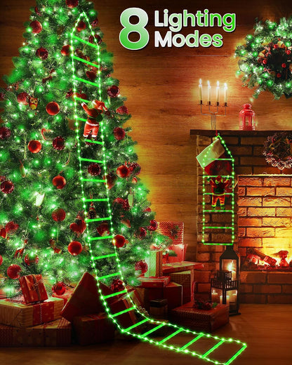 Toodour Luces LED de Navidad, luces decorativas de Navidad de 10 pi...