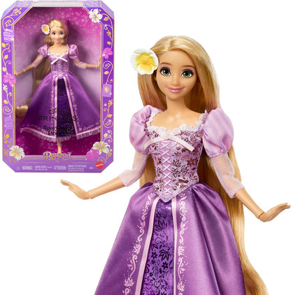Mattel Disney Princess Rapunzel Sparkling Collector Fashion Muñeca...