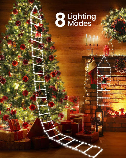 Toodour Luces LED de Navidad – Luces decorativas de Navidad de 11.5...