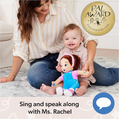 Ms. Rachel Speak & Sing Doll, juguete interactivo de 16 pulgadas co...