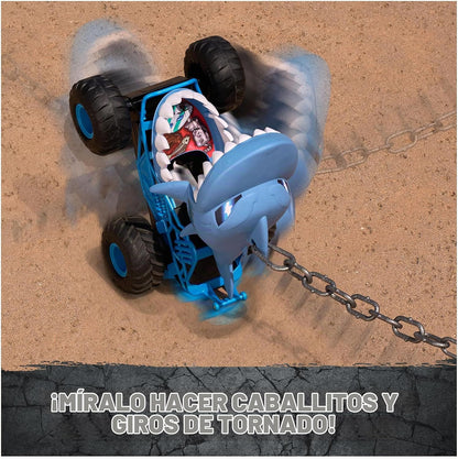Monster Jam Chomping Megalodon RC Toy Monster Truck, escala 1:15 |...