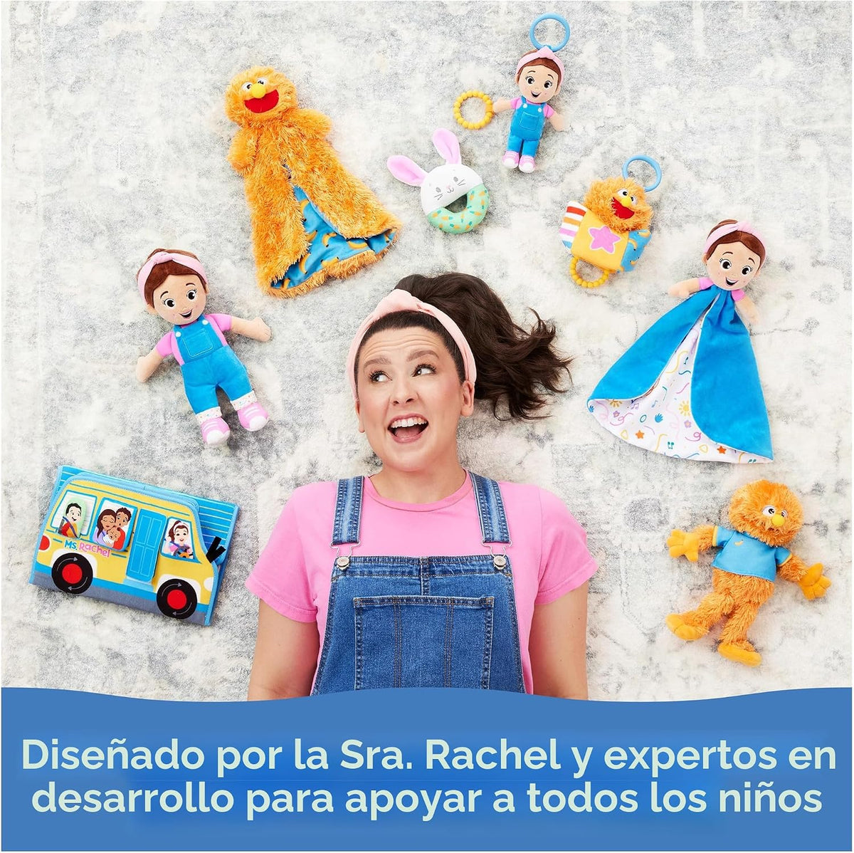Ms. Rachel Speak & Sing Doll, juguete interactivo de 16 pulgadas co...