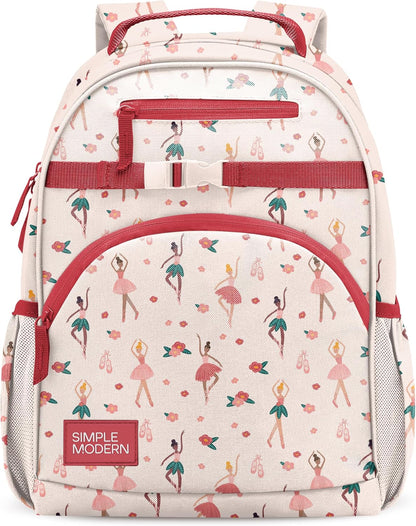 Simple Modern Mochila infantil para escuela, niñas, niños | 18L | B...