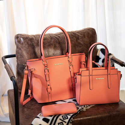 Montana West - Juego de 3 piezas de bolsos para mujer: bolso de man...