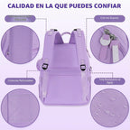 IBVIVIC Bolsa de pañales Mochila para pañales de gran capacidad, Pú...