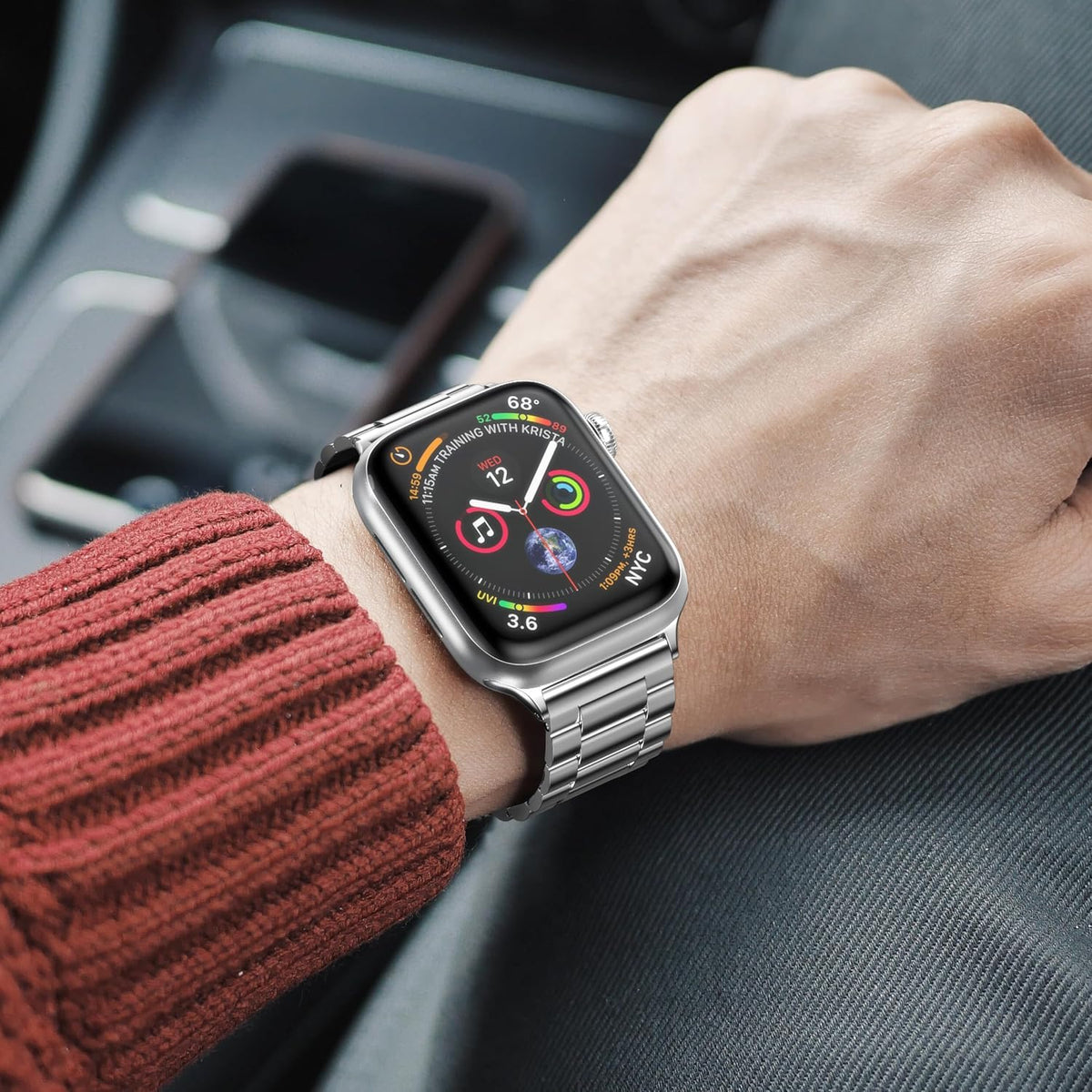EPULY Compatible con Apple Watch Band de 42mm 44mm 45mm 38mm 40mm 4...