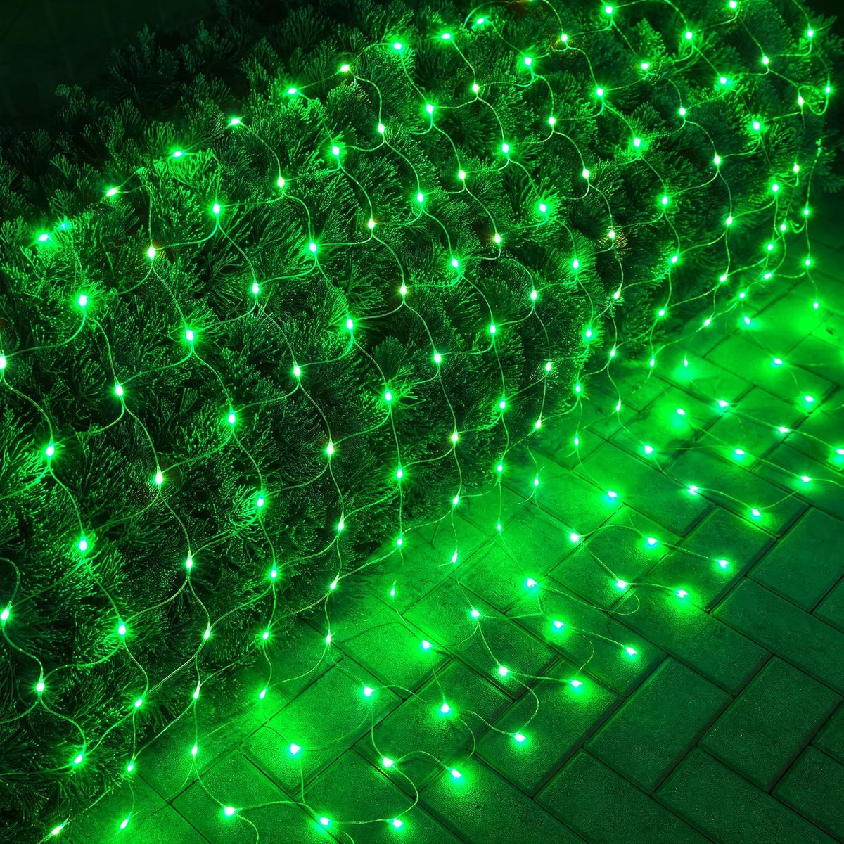 Dazzle Bright - Luces de red de Navidad, 360 LED, 12 pies x 5 pies,...