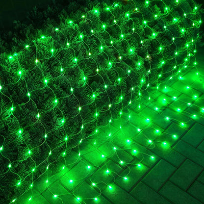 Dazzle Bright - Luces de red de Navidad, 360 LED, 12 pies x 5 pies,...