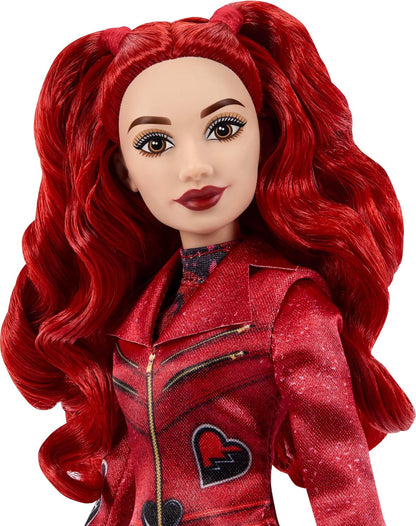 Mattel Disney Descendants: Wicked Wonderland - Muñeca roja cantando...