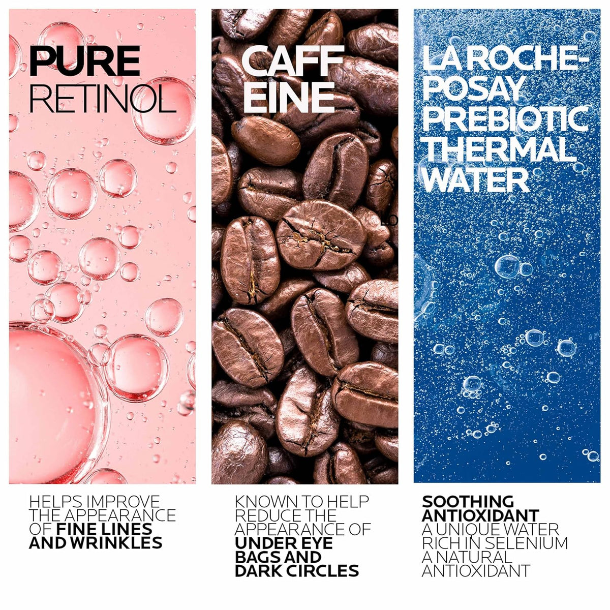 La Roche-Posay Redermic R Crema para Ojos con Retinol Anti-edad par...