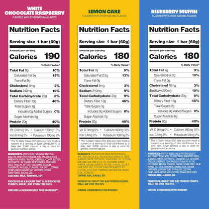 Quest Nutrition - Paquete variado de barras de proteínas con sabor...