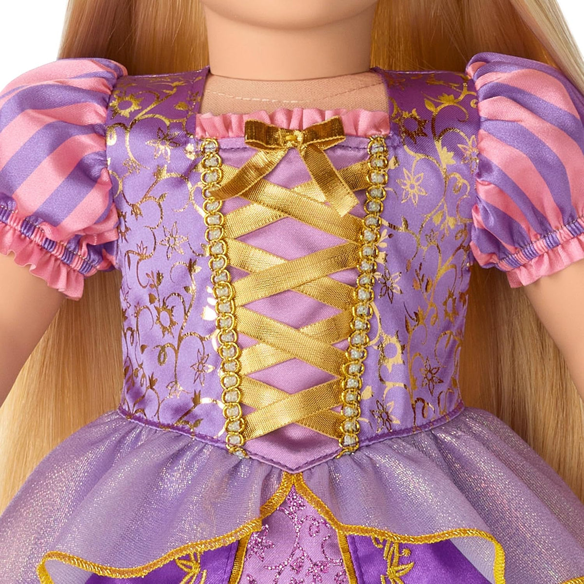 American Girl, Disney, Rapunzel, muñeca de 18 pulgadas, pelo largo...