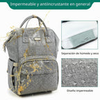 GAIVP Mochila para pañales, bolsas de pañales para bebés, niñas y n...