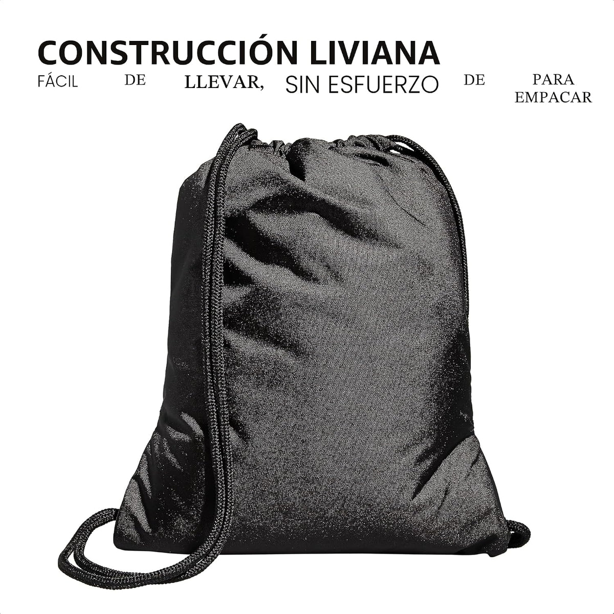 adidas Alliance Sackpack - Mochila con cordón para deportes, bolsa...