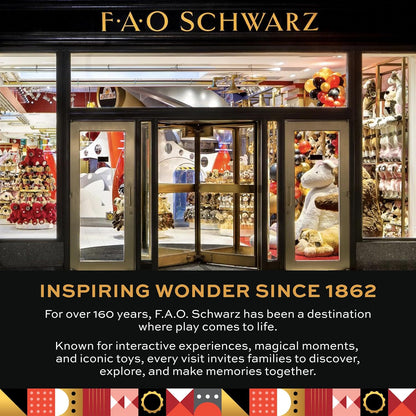 FAO Schwarz Disco Lightshow RC Drone para niños, volante de acrobac...