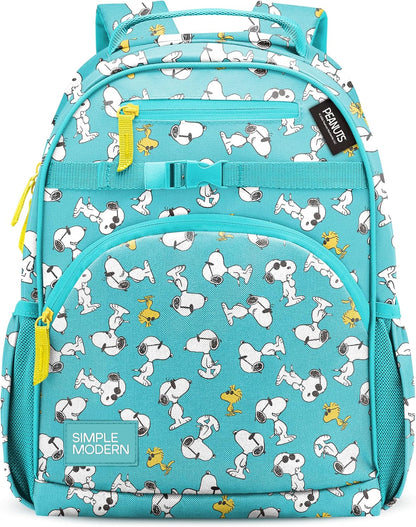 Simple Modern Mochila infantil Peanuts para escuela, niñas, niños |...