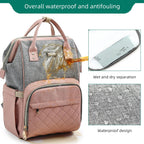 GAIVP Mochila para pañales, bolsas de pañales para bebés, niñas y n...