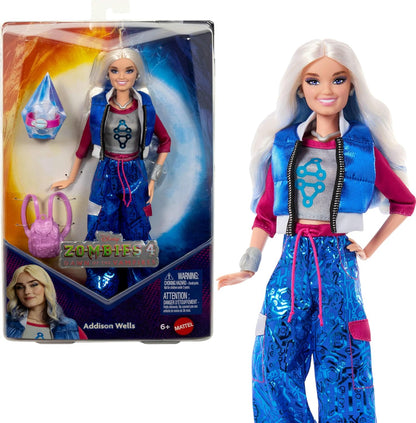 Mattel Disney Zombies 4: Dawn of The Vampires Addison Wells Muñeca...