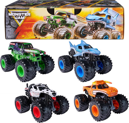 Monster Jam All Stars Monster Trucks, vehículos fundidos a presión...