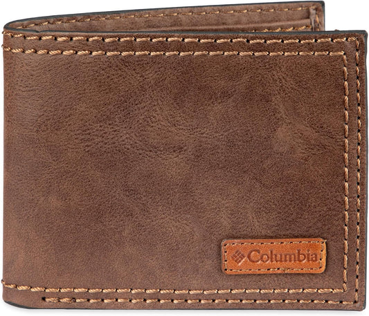Columbia Cartera plegable delgada RFID para hombre con ventana de |...