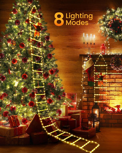 Toodour Luces LED de Navidad – Luces decorativas de Navidad de 11.5...