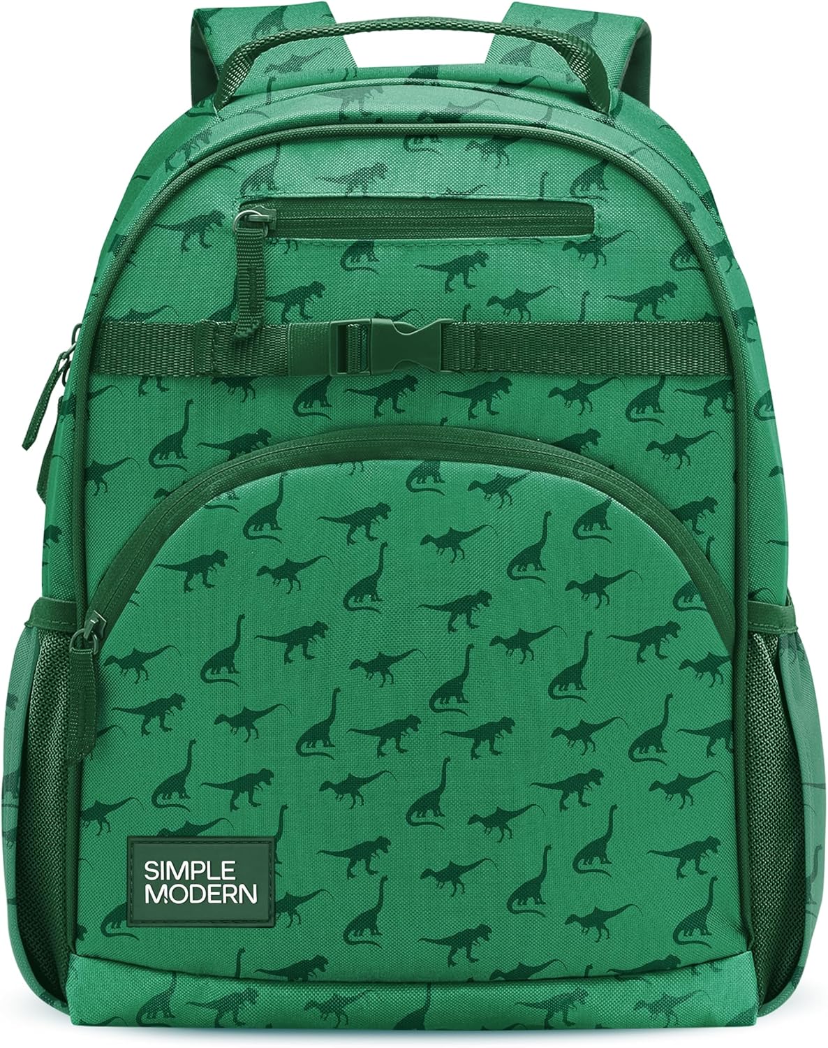 Simple Modern Mochila para niños y niñas escolares, -Dino Mundo, Ni...