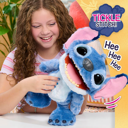 Disney Stitch Ultimate Stitch - Juguete de peluche interactivo de 1...