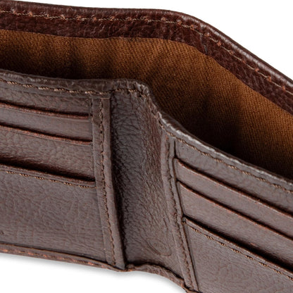 Columbia Billetera plegable delgada RFID para hombre con cordón de...