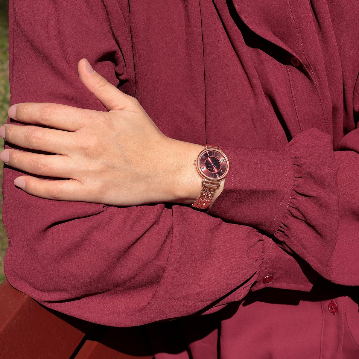 Anne Klein - Reloj de pulsera para mujer