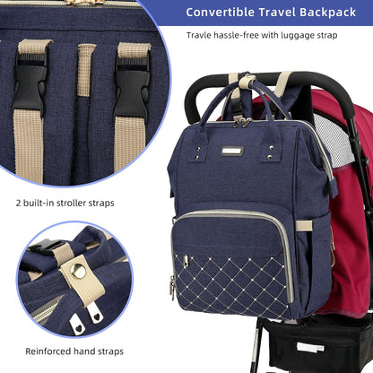 Mochila para pañales, bolsas de pañales para bebés, niñas y niños,...