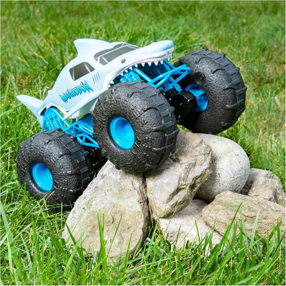 Monster Jam Camión Monster RC todo terreno Megalodon Storm | Drive...