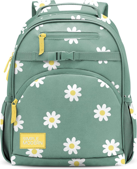 Simple Modern Mochila infantil para escuela, niñas, niños | 12L | F...