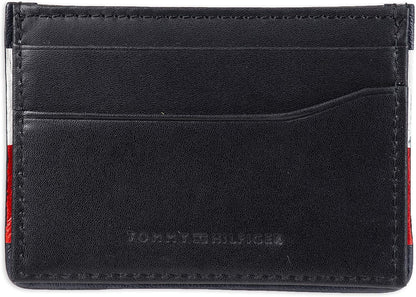Tommy Hilfiger Cartera Passcase para hombre con ventana de identifi...
